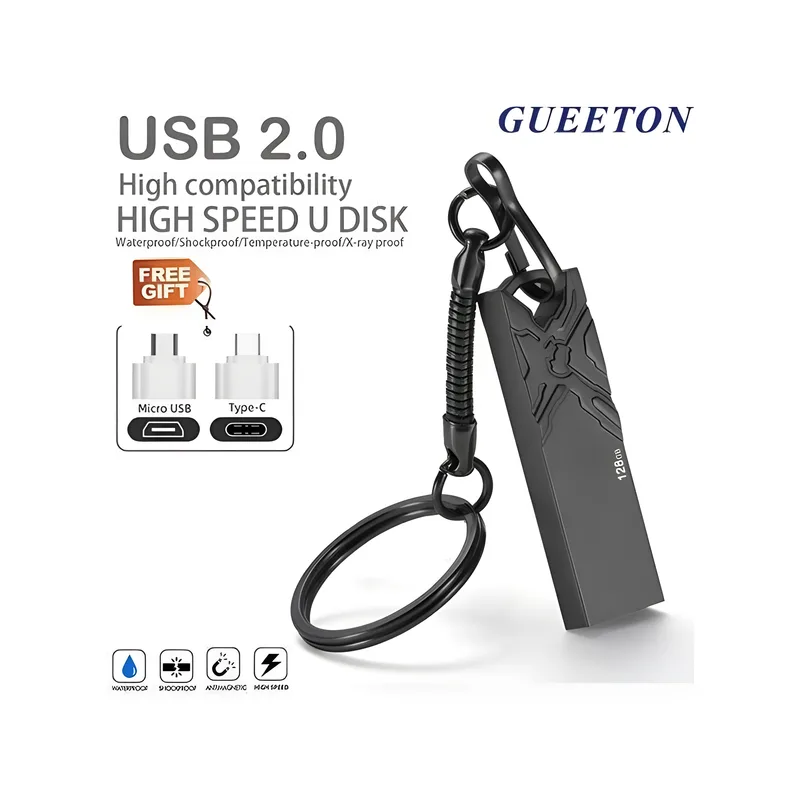128GB Metal OTG USB Flash Drive