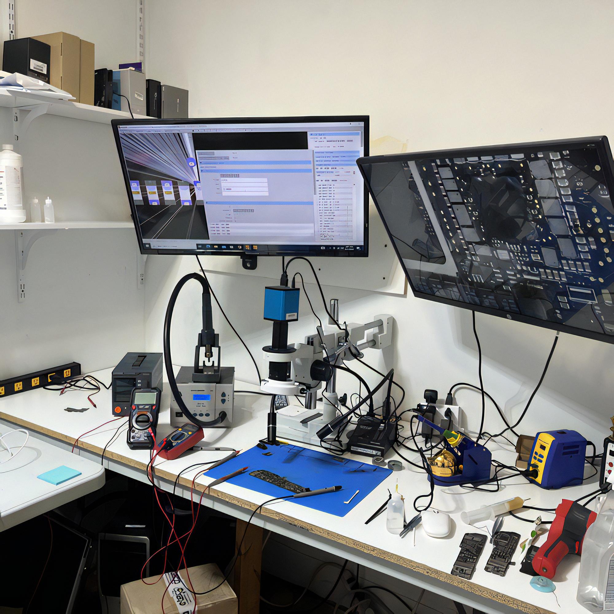 SmartComp Solutions laptop repair workstation