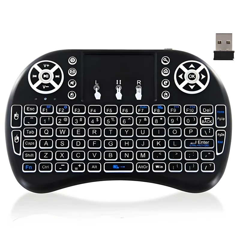 Wireless Mini Keyboard with Touchpad