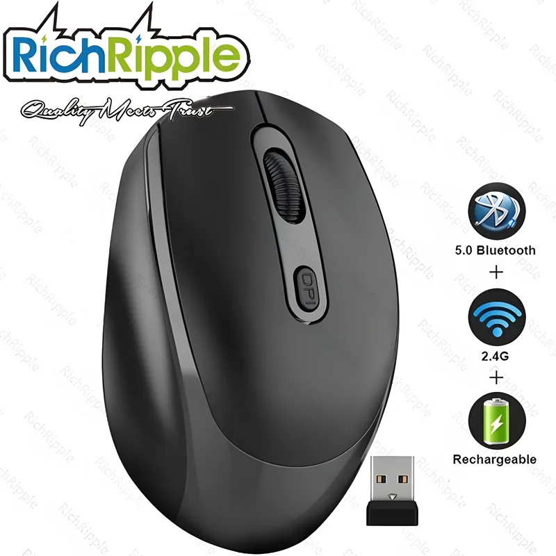 RichRipple Bluetooth Wireless Mouse